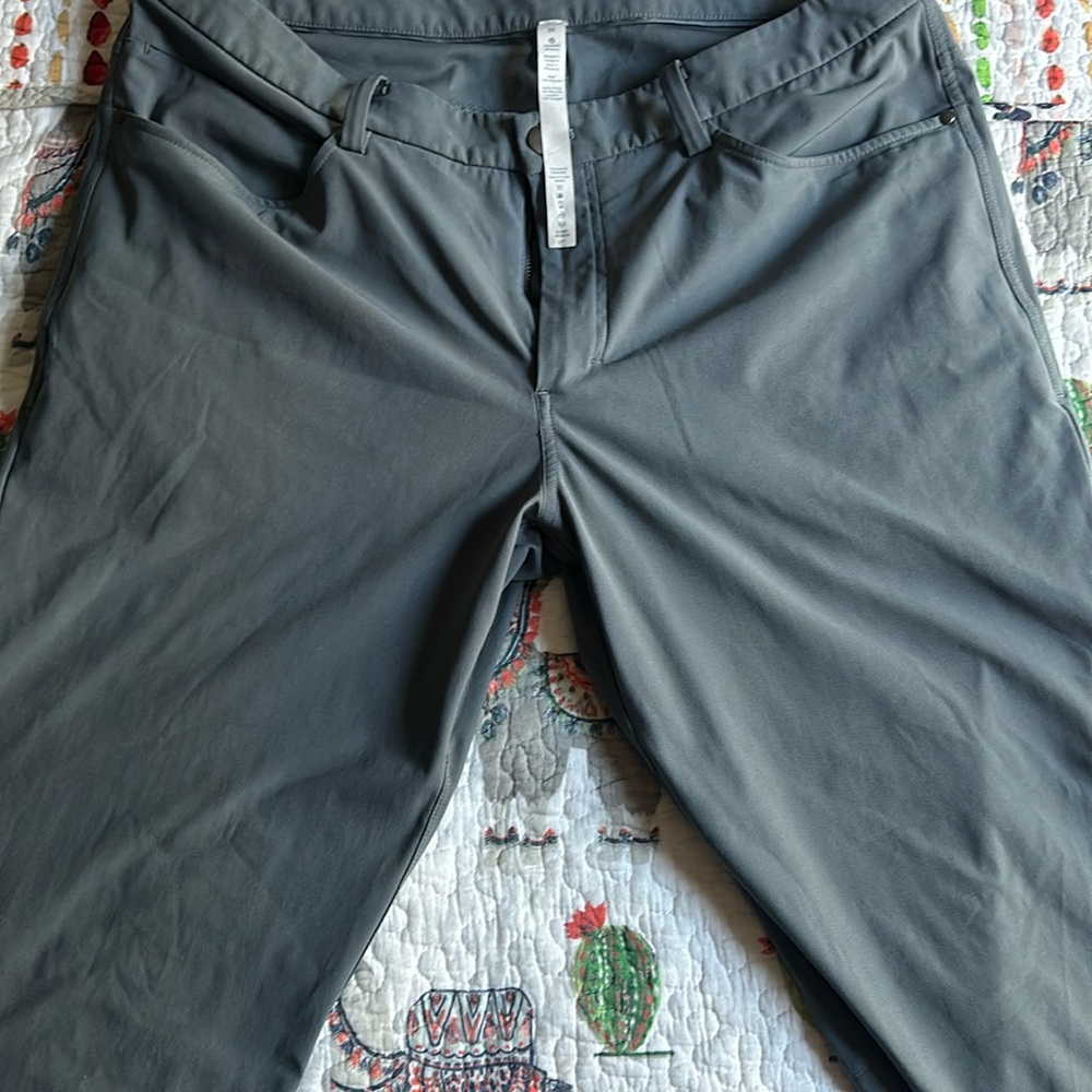 Gray men’s Lululemon performance pants size 36